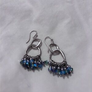 Tres Jolie drop charm Dangle Earrings